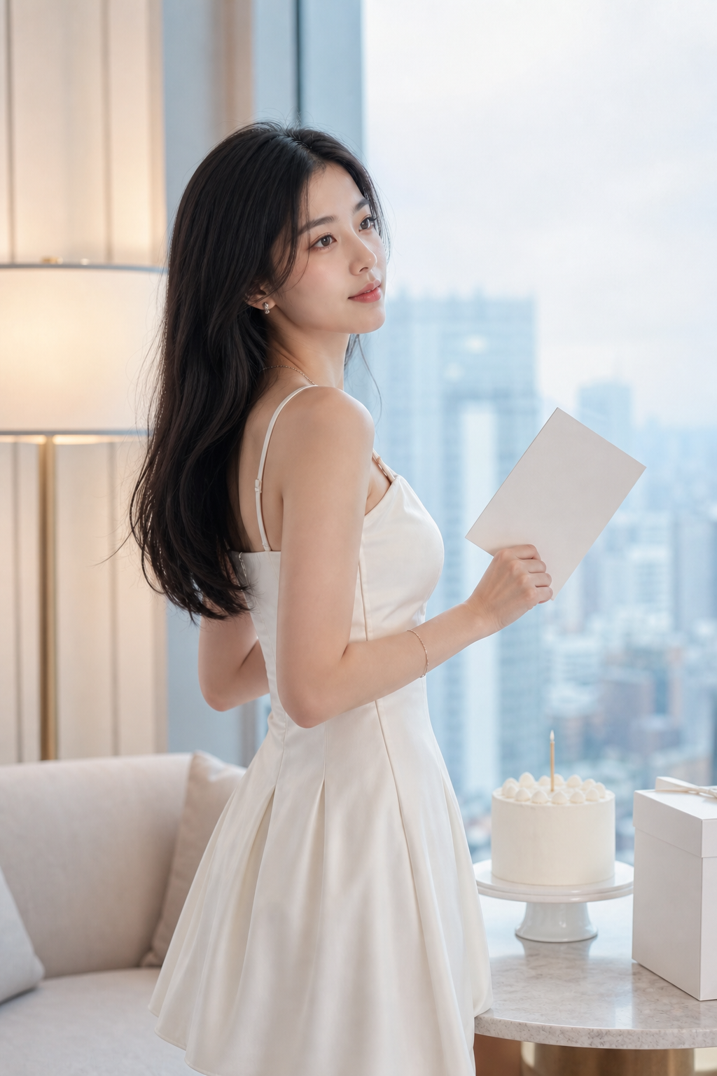 珍珠白套房生日主题样片 3