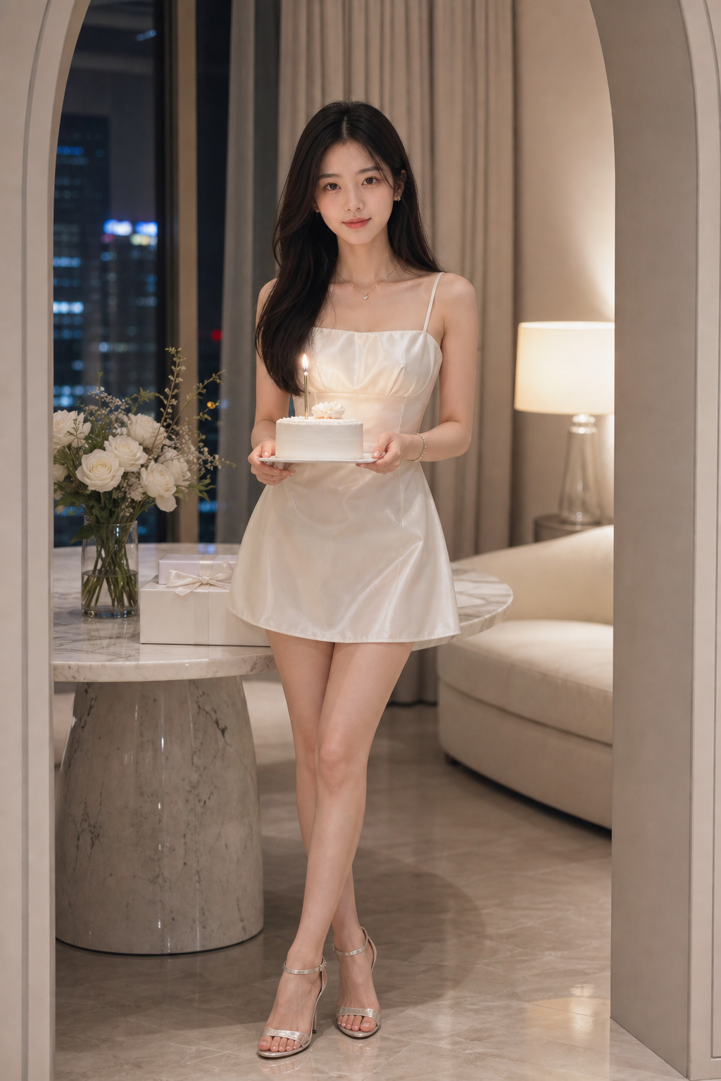 珍珠白套房生日主题样片 6