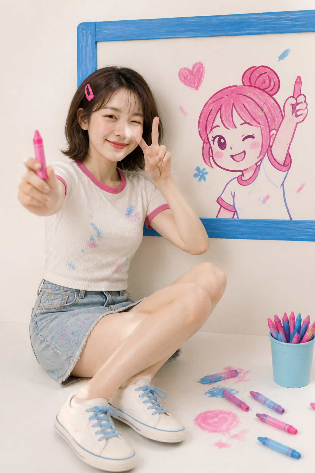 彩笔自拍日主题样片 4