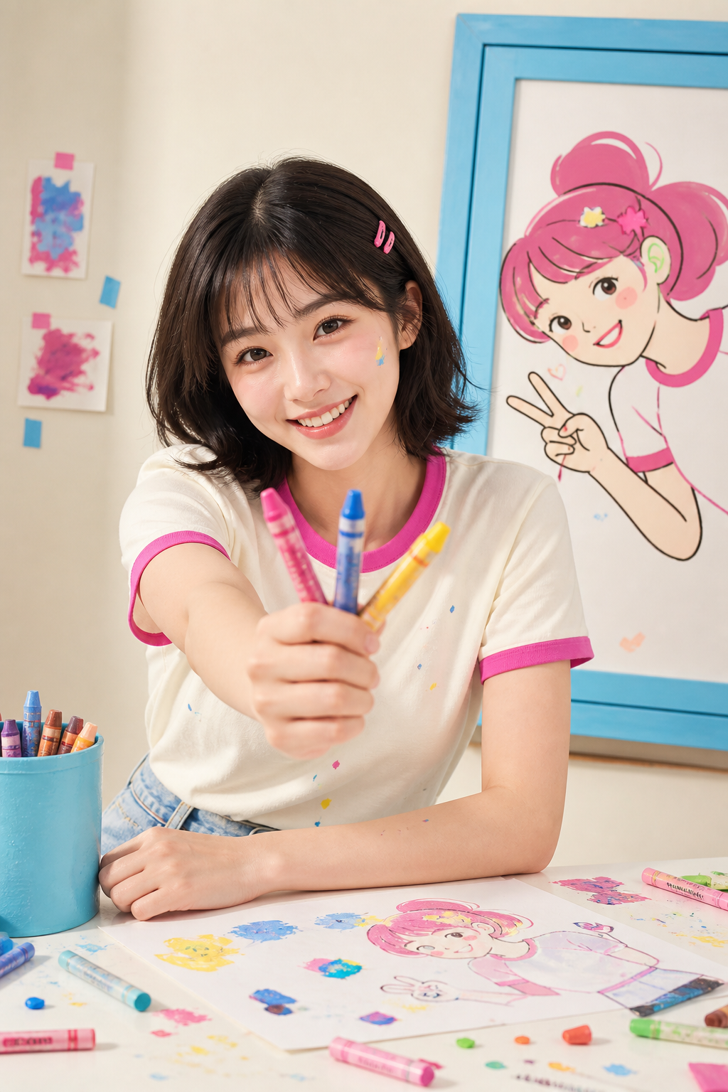 彩笔自拍日主题样片 5