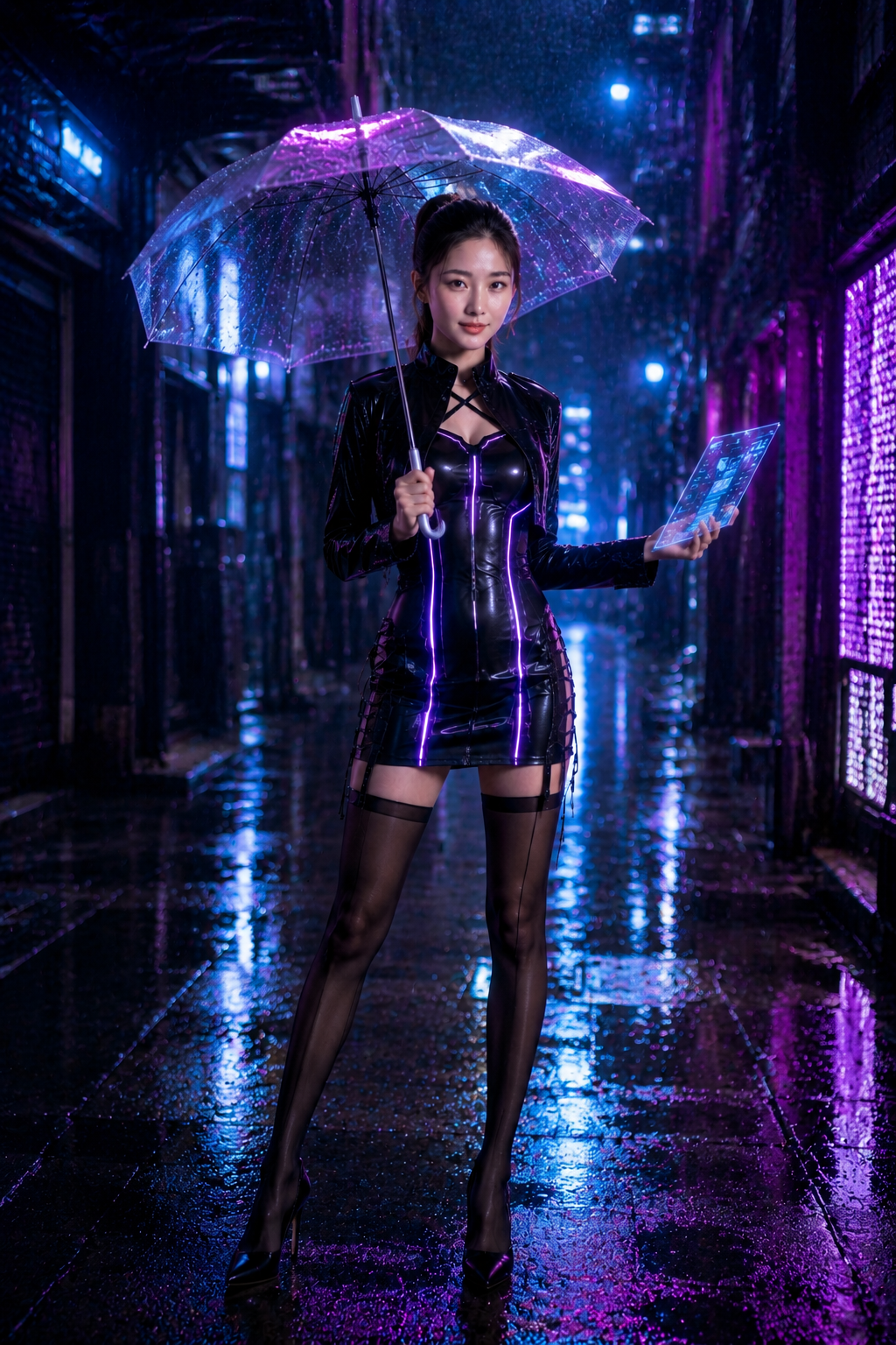 霓虹雨城主题样片 8
