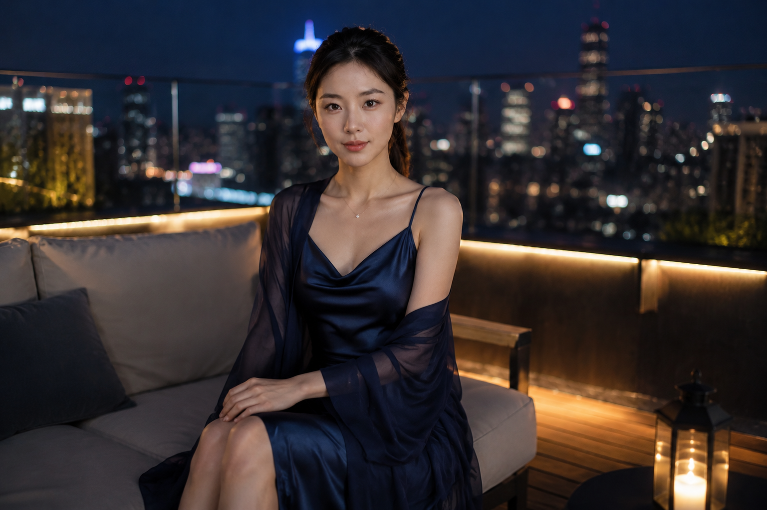 屋顶夜风露台主题样片 5