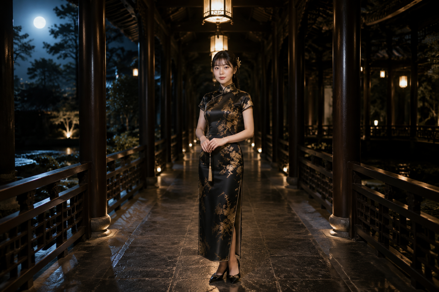月夜回廊主题样片 2