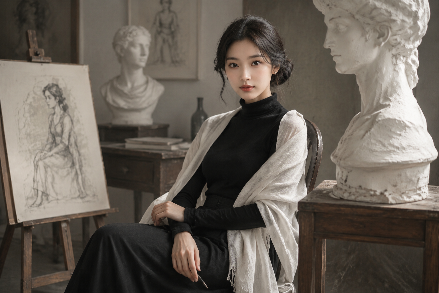学院素描主题样片 4