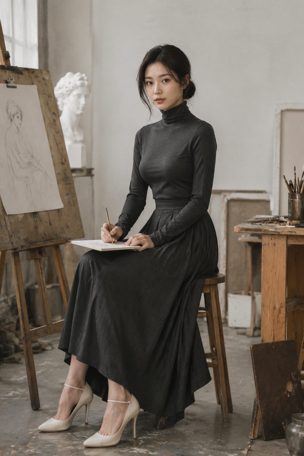 学院素描主题样片 8