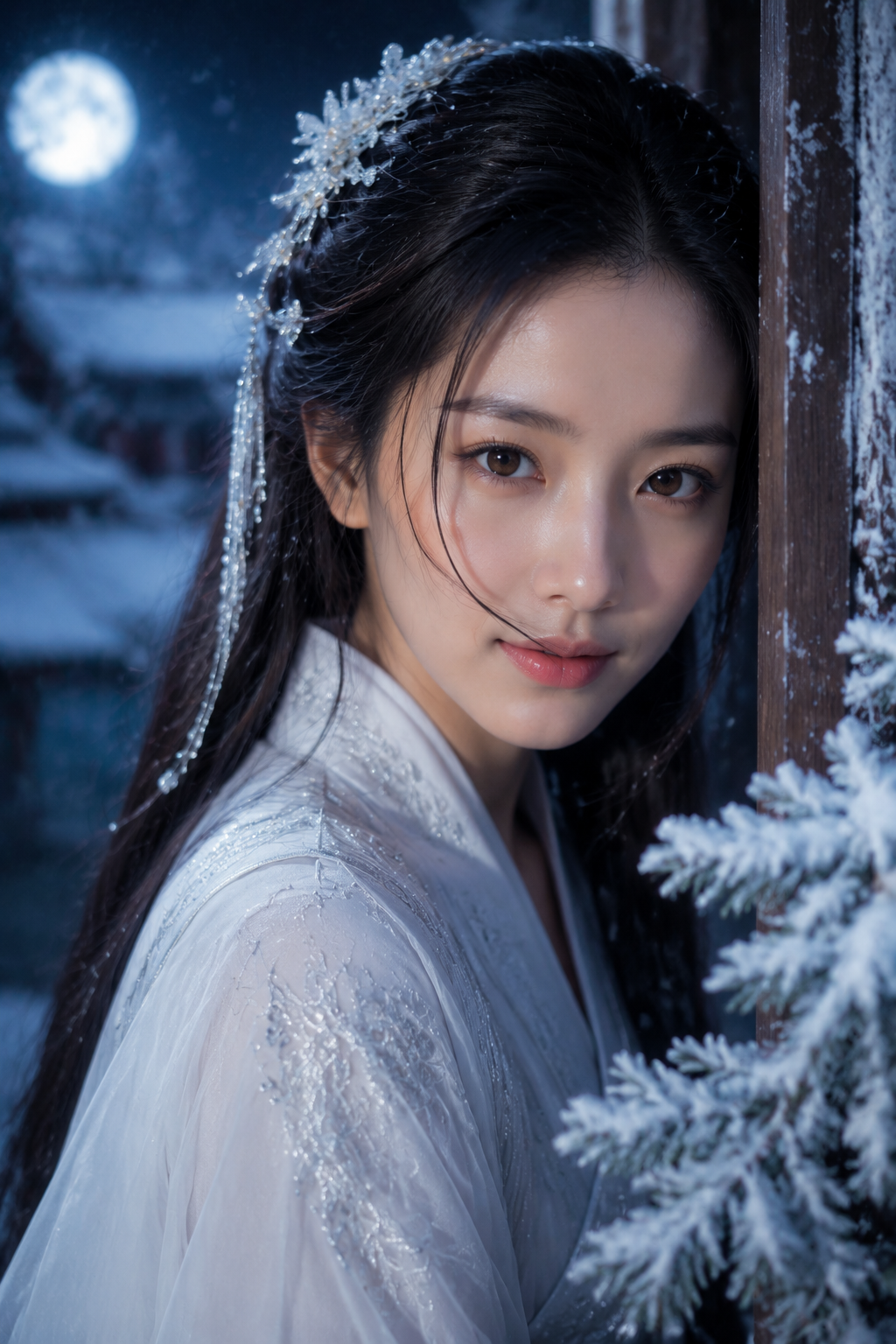 月下听雪主题样片 6