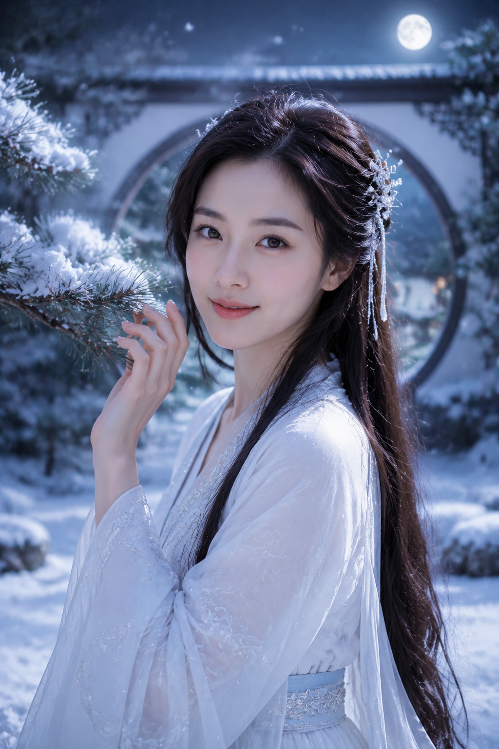 月下听雪主题样片 7